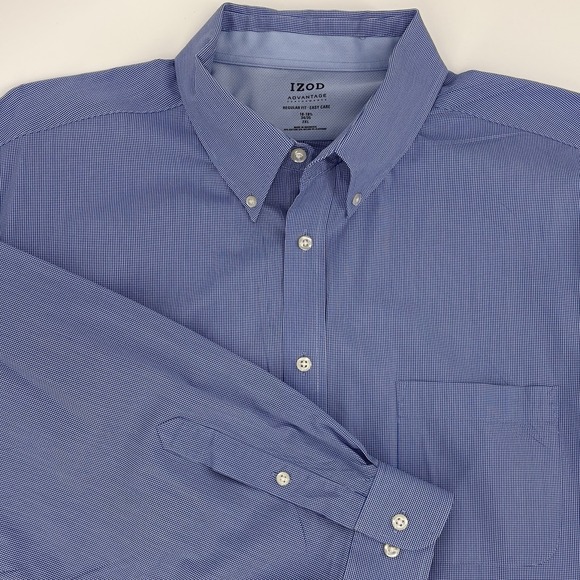 Izod Other - IZOD Advantage Performance Shirt Mens Size 2XL Stretch Easy Care Regular Fit